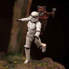 Star Wars Demi Art Scale Statue 1/20 AT-ST and Chewbacca 53 cm - Smalltinytoystore