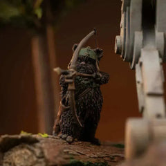 Star Wars Demi Art Scale Statue 1/20 AT-ST and Chewbacca 53 cm - Smalltinytoystore