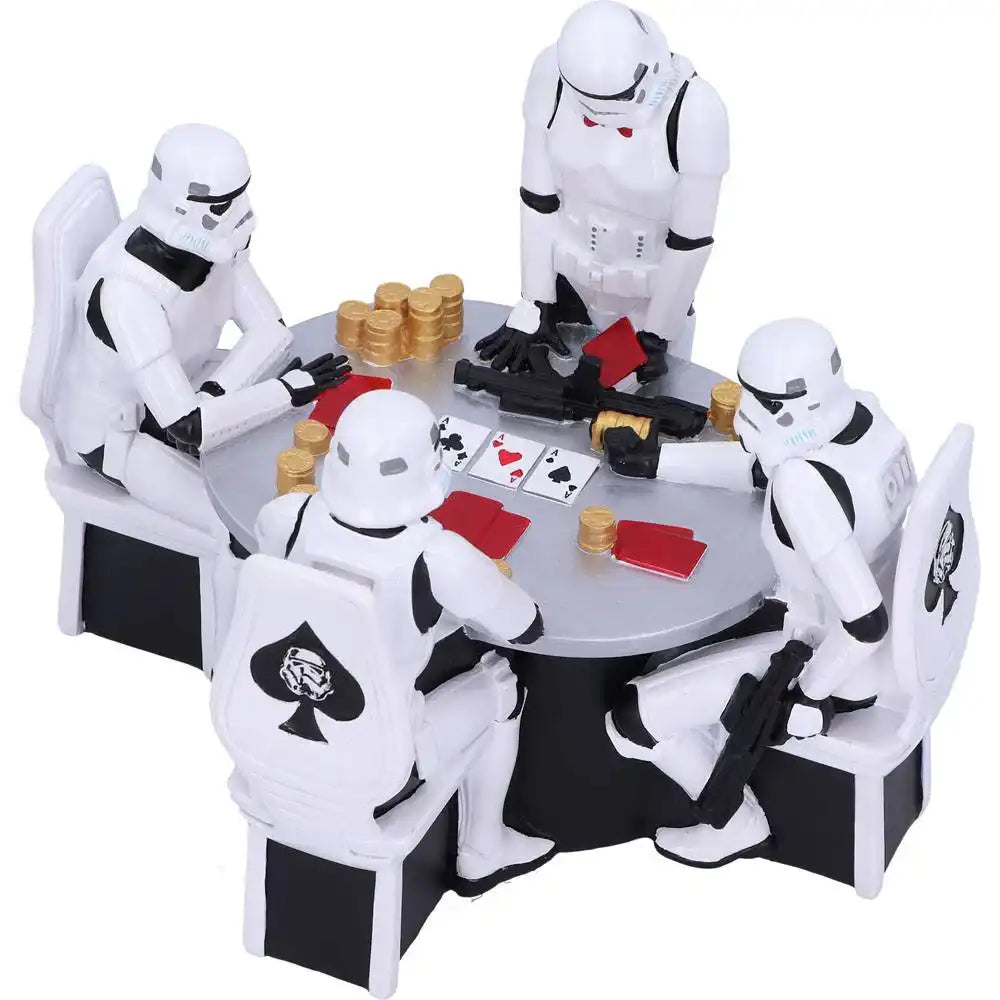 Star Wars Diorama Stormtrooper Poker Face 18 cm - Smalltinytoystore