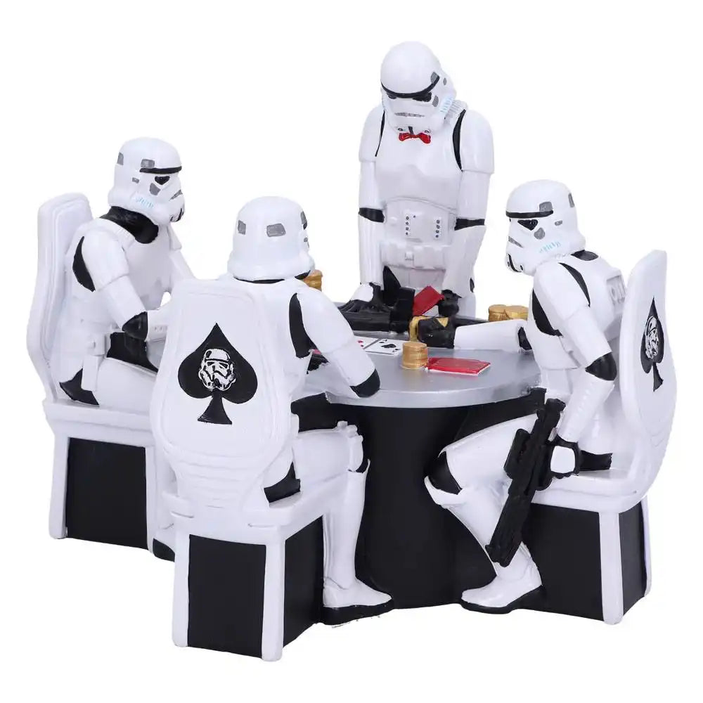 Star Wars Diorama Stormtrooper Poker Face 18 cm - Smalltinytoystore