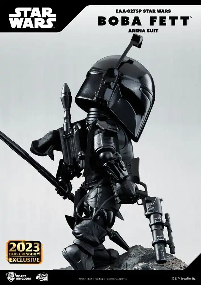 Star Wars Egg Attack Statue Boba Fett Arena Suit 17 cm - Smalltinytoystore