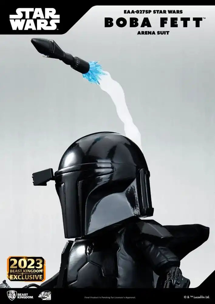 Star Wars Egg Attack Statue Boba Fett Arena Suit 17 cm - Smalltinytoystore