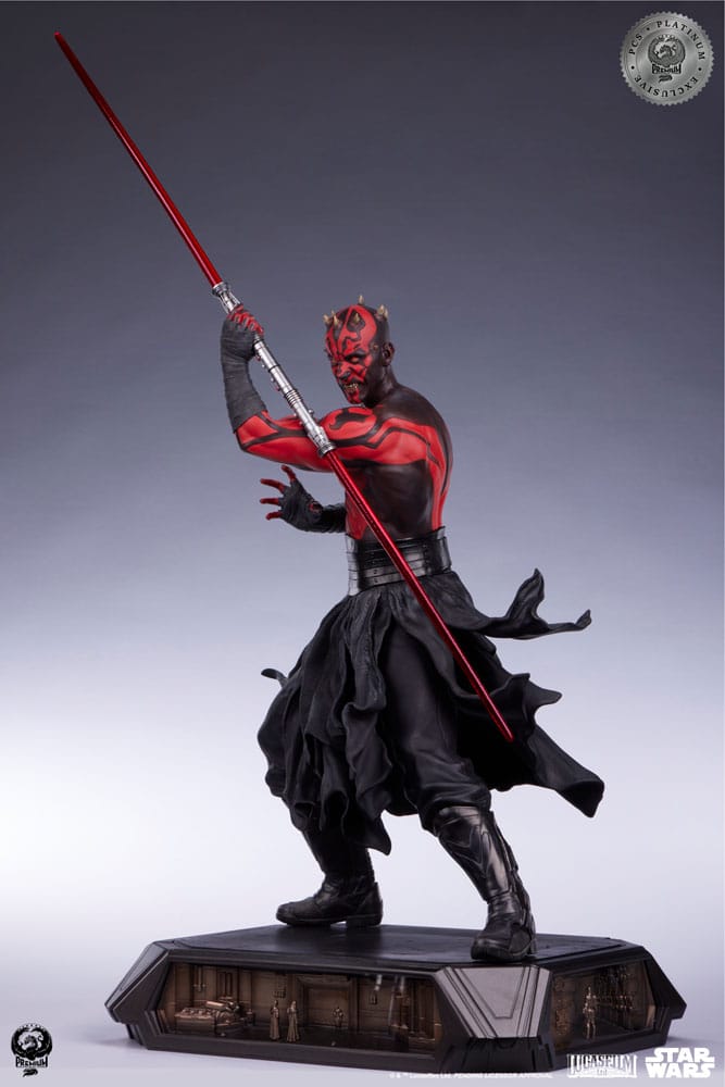 Star Wars Epic Series Statue 1/3 Darth Maul Platinum Exclusive 86 cm - Smalltinytoystore
