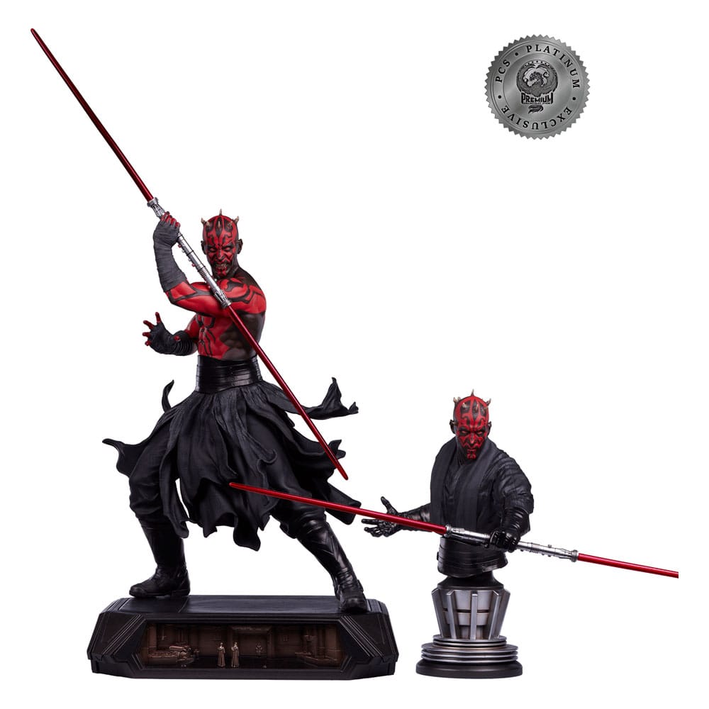 Star Wars Epic Series Statue 1/3 Darth Maul Platinum Exclusive 86 cm - Smalltinytoystore