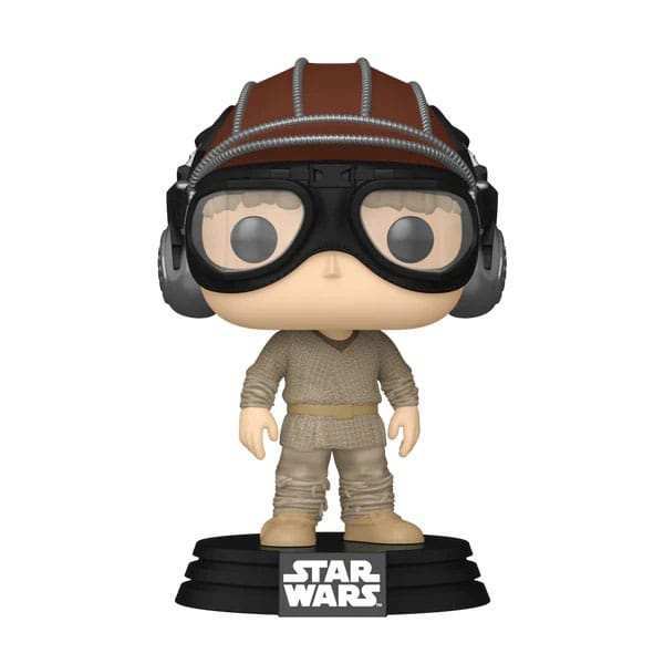 Star Wars: Episode I - Die dunkle Bedrohung Anniversary POP! Vinyl Figur Anakin w/Helmet 9 cm - Smalltinytoystore