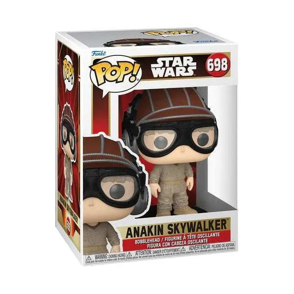 Star Wars: Episode I - Die dunkle Bedrohung Anniversary POP! Vinyl Figur Anakin w/Helmet 9 cm - Smalltinytoystore