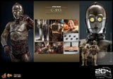 Star Wars Episode II 1/6 C-3PO 29 cm HOT TOYS - Smalltinytoystore