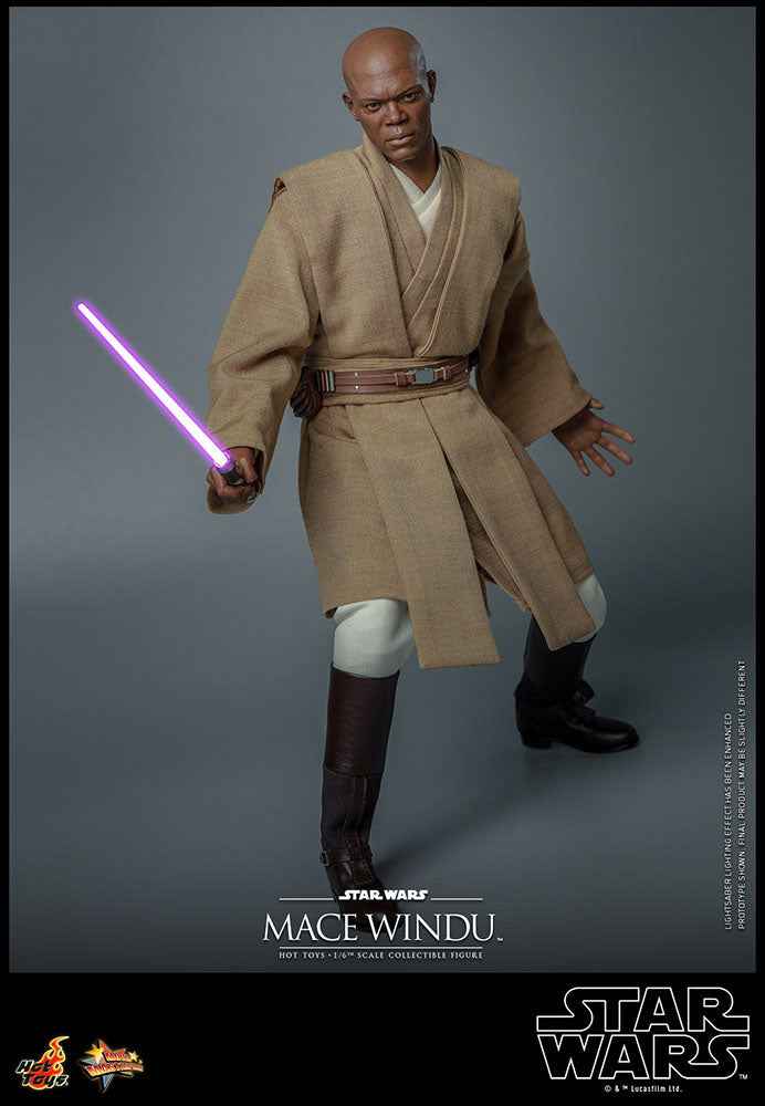 Star Wars Episode II 1/6 Mace Windu 32 cm - Smalltinytoystore