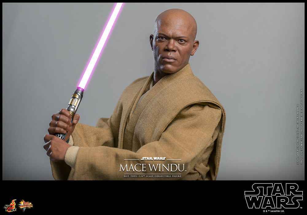 Star Wars Episode II 1/6 Mace Windu 32 cm - Smalltinytoystore