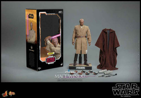 Star Wars Episode II 1/6 Mace Windu 32 cm - Smalltinytoystore