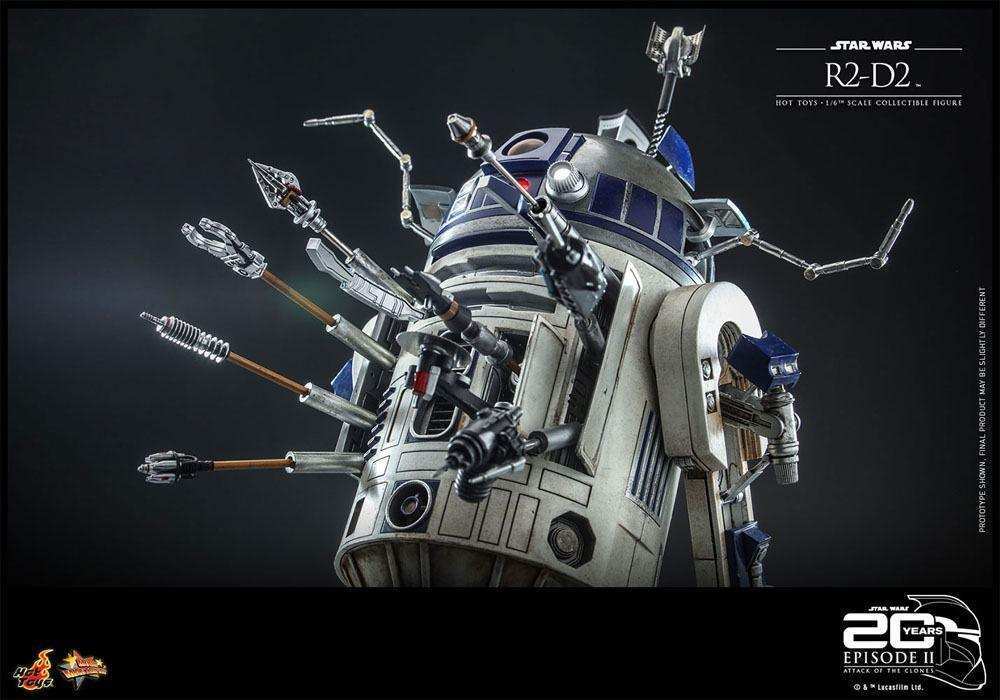 Star Wars Episode II Actionfigur 1/6 R2-D2 18 cm HOT TOYS - Smalltinytoystore