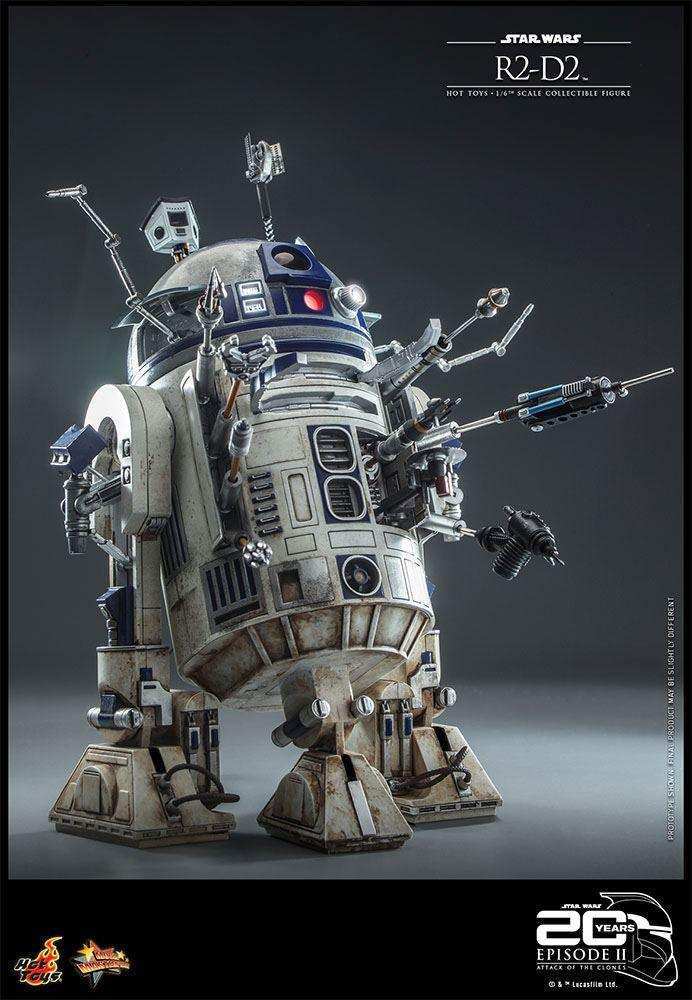 Star Wars Episode II Actionfigur 1/6 R2-D2 18 cm HOT TOYS - Smalltinytoystore