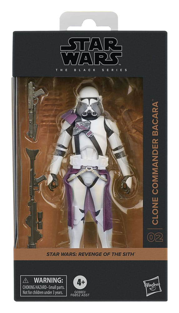 Star Wars Episode III Black Series Actionfigur Clone Commander Bacara 15 cm - Smalltinytoystore