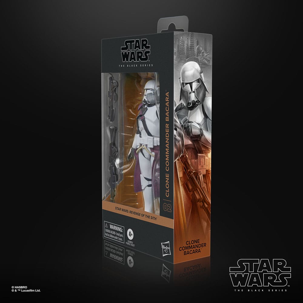 Star Wars Episode III Black Series Actionfigur Clone Commander Bacara 15 cm - Smalltinytoystore