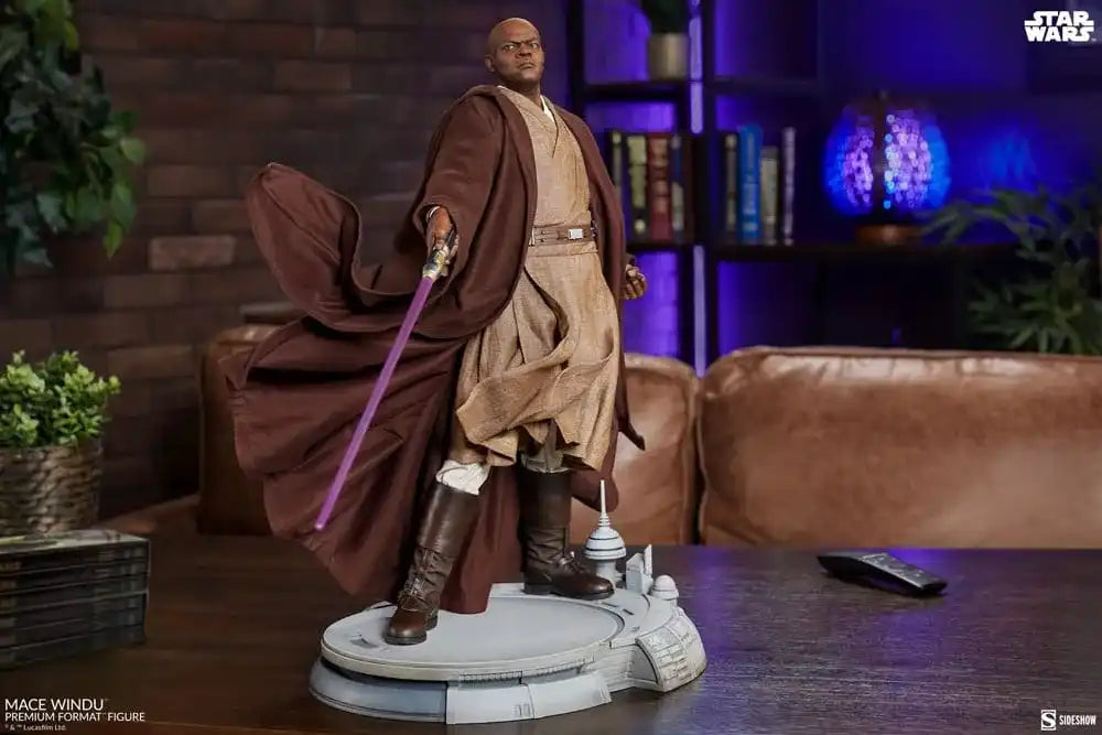 Star Wars Episode III Premium Format Figur Mace Windu 53 cm - Smalltinytoystore