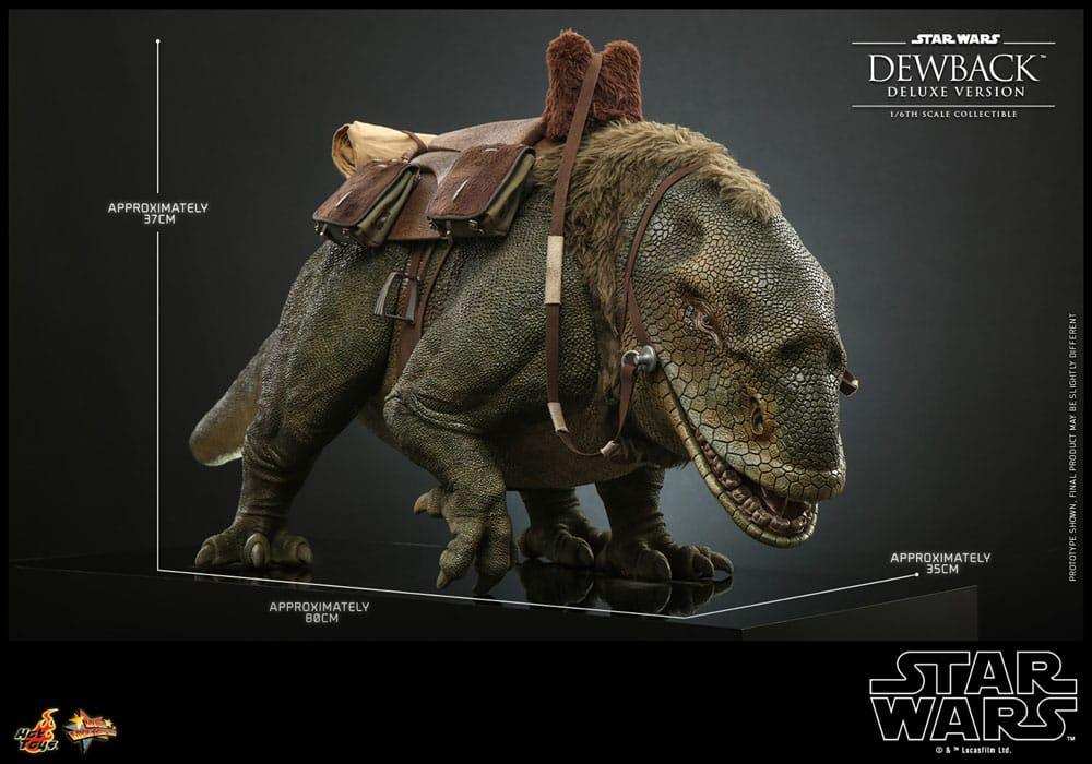 Star Wars Episode IV Actionfigur 1/6 Dewback Deluxe Version 37 cm - Smalltinytoystore