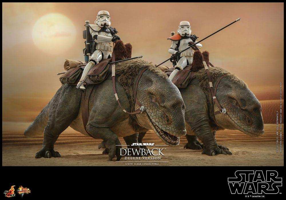 Star Wars Episode IV Actionfigur 1/6 Dewback Deluxe Version 37 cm - Smalltinytoystore