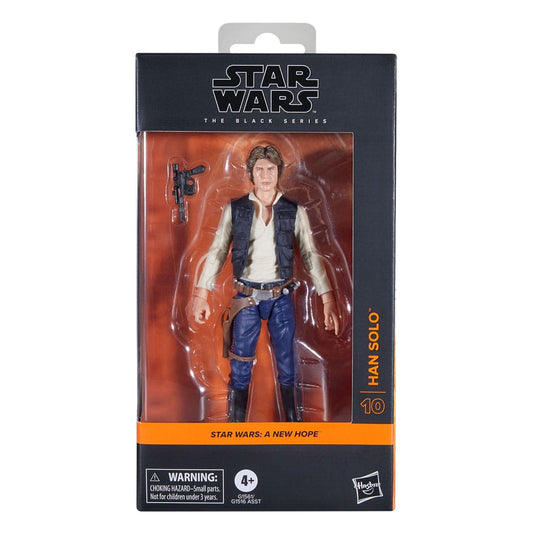 Star Wars Episode IV Black Series Actionfigur Han Solo 15 cm - Smalltinytoystore