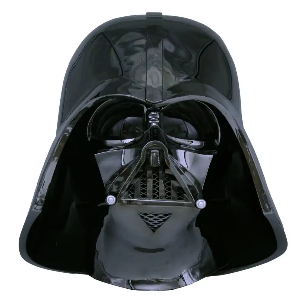 Star Wars Episode IV Replik 1/1 Black Chrome Darth Vader Helm - Smalltinytoystore