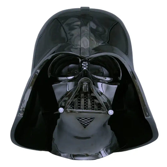 Star Wars Episode IV Replik 1/1 Black Chrome Darth Vader Helm - Smalltinytoystore