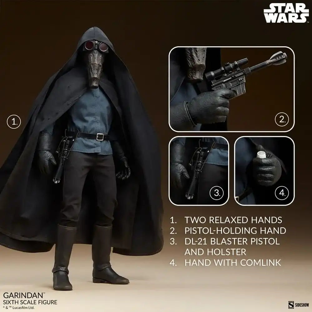 Star Wars Episode IV Scum & Villainy Actionfigur 1/6 Garindan 30 cm - Smalltinytoystore