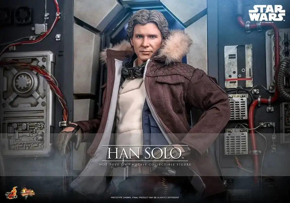 Star Wars Episode V Movie Masterpiece Actionfigur 1/6 Han Solo 31 cm