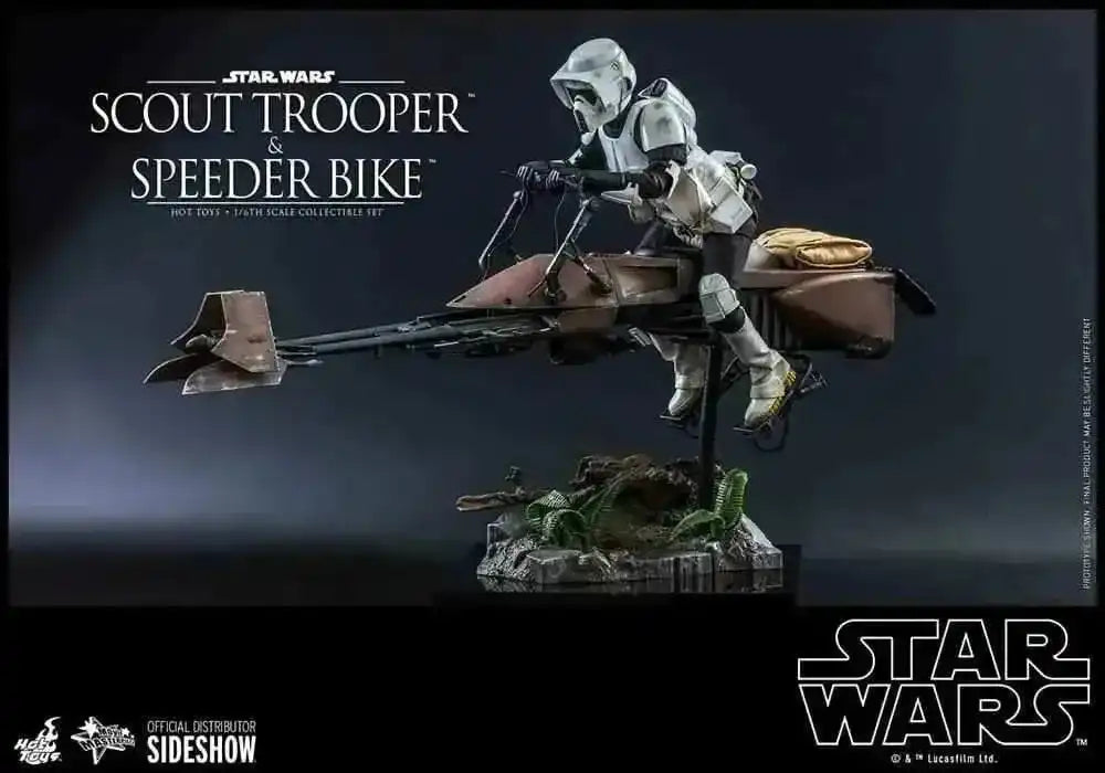 Star Wars Episode VI 1/6 Scout Trooper & Speeder Bike 30 cm HOT TOYS - Smalltinytoystore