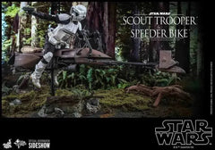 Star Wars Episode VI 1/6 Scout Trooper & Speeder Bike 30 cm HOT TOYS - Smalltinytoystore
