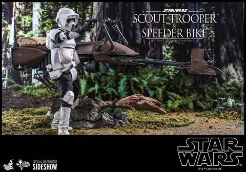 Star Wars Episode VI 1/6 Scout Trooper & Speeder Bike 30 cm - Smalltinytoystore