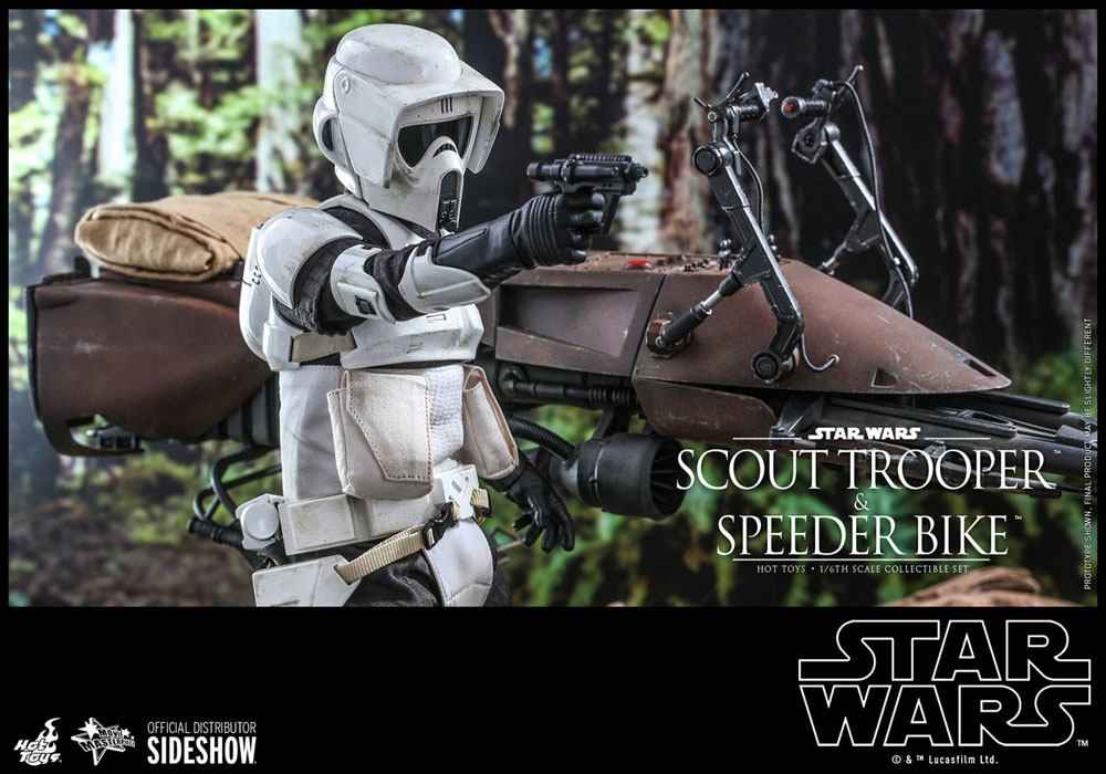 Star Wars Episode VI 1/6 Scout Trooper & Speeder Bike 30 cm - Smalltinytoystore