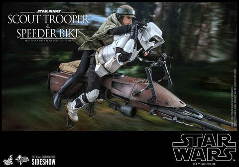 Star Wars Episode VI 1/6 Scout Trooper & Speeder Bike 30 cm - Smalltinytoystore