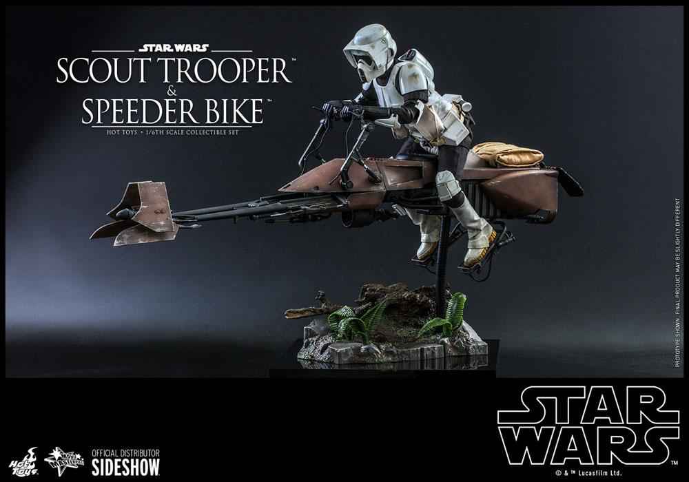 Star Wars Episode VI 1/6 Scout Trooper & Speeder Bike 30 cm - Smalltinytoystore