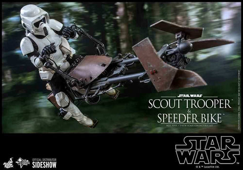 Star Wars Episode VI 1/6 Scout Trooper & Speeder Bike 30 cm - Smalltinytoystore