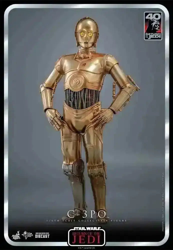 Star Wars Episode VI 40th Anniversary 1/6 C-3PO 29 cm HOT TOYS - Smalltinytoystore
