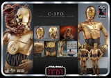 Star Wars Episode VI 40th Anniversary 1/6 C-3PO 29 cm HOT TOYS - Smalltinytoystore