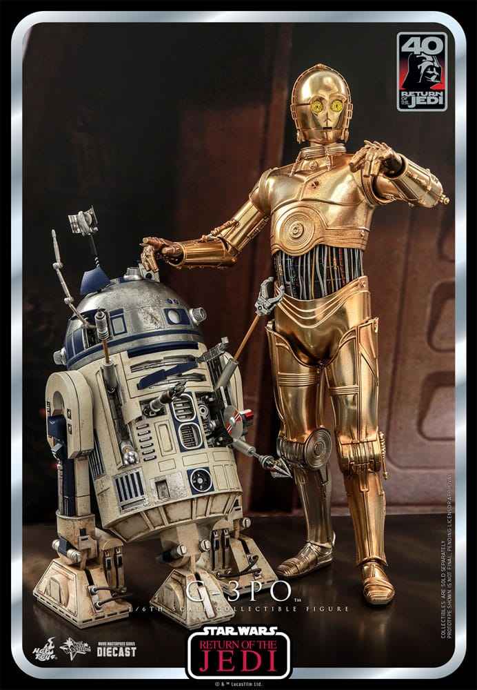 Star Wars Episode VI 40th Anniversary 1/6 C-3PO 29 cm - Smalltinytoystore