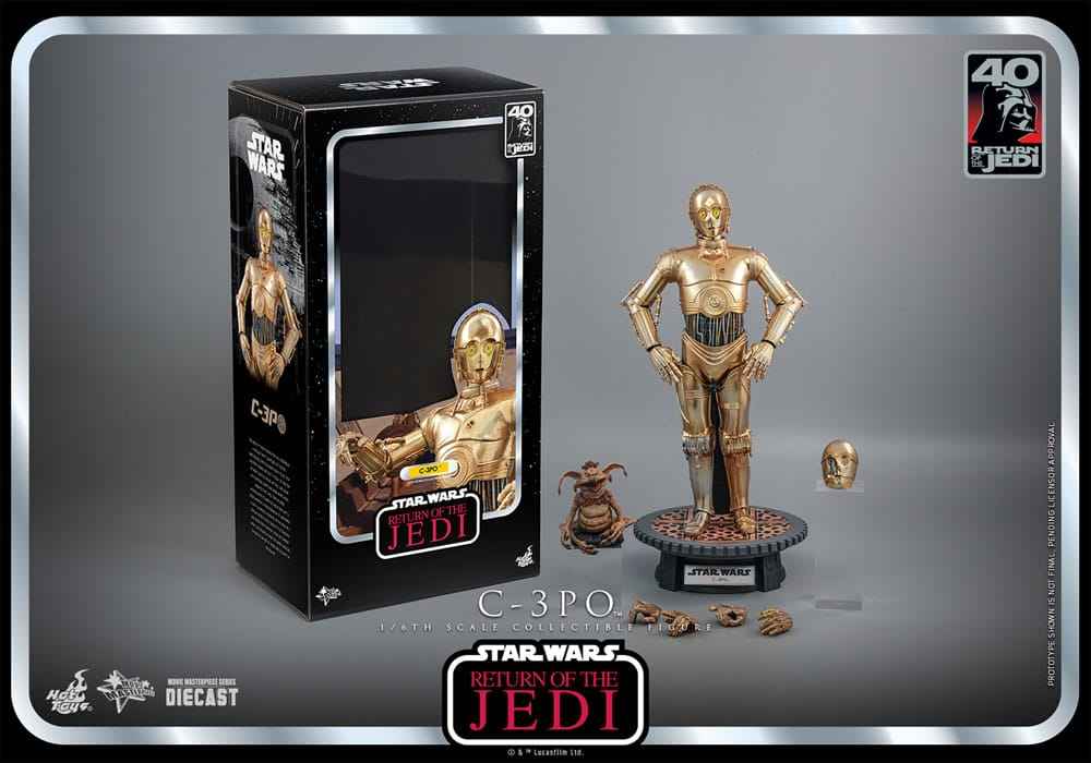 Star Wars Episode VI 40th Anniversary 1/6 C-3PO 29 cm - Smalltinytoystore