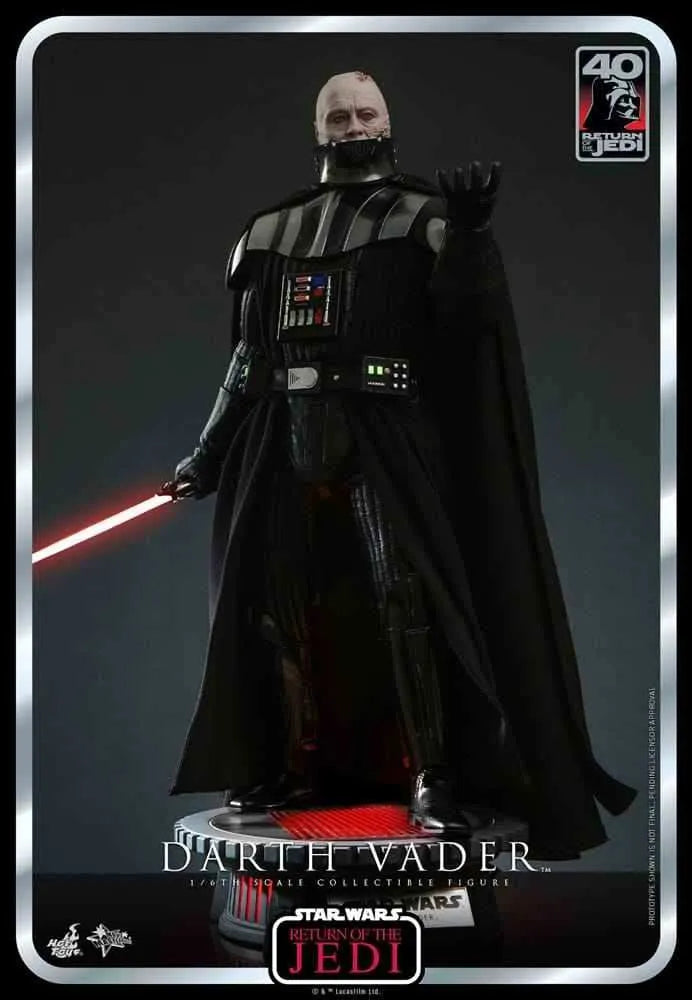 Star Wars Episode VI 40th Anniversary 1/6 Darth Vader Deluxe Version 35 cm HOT TOYS - Smalltinytoystore