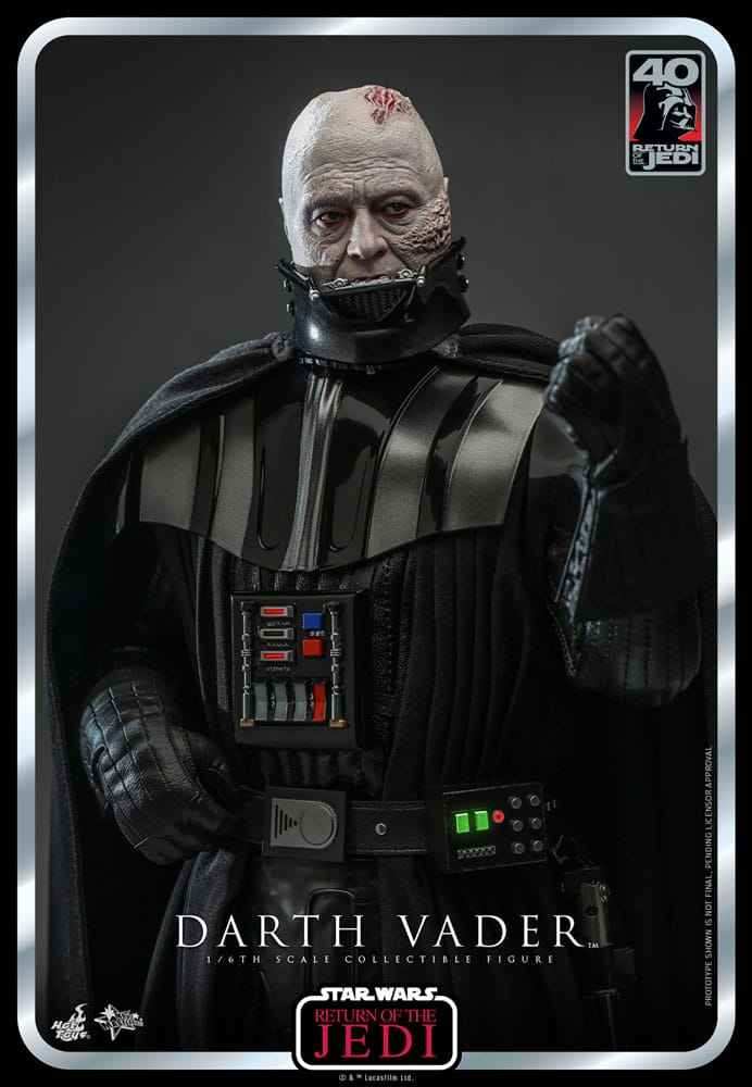 Star Wars Episode VI 40th Anniversary 1/6 Darth Vader Deluxe Version 35 cm HOT TOYS - Smalltinytoystore