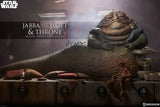 Star Wars Episode VI Actionfigur 1/6 Jabba the Hutt & Throne Deluxe 34 cm - Smalltinytoystore