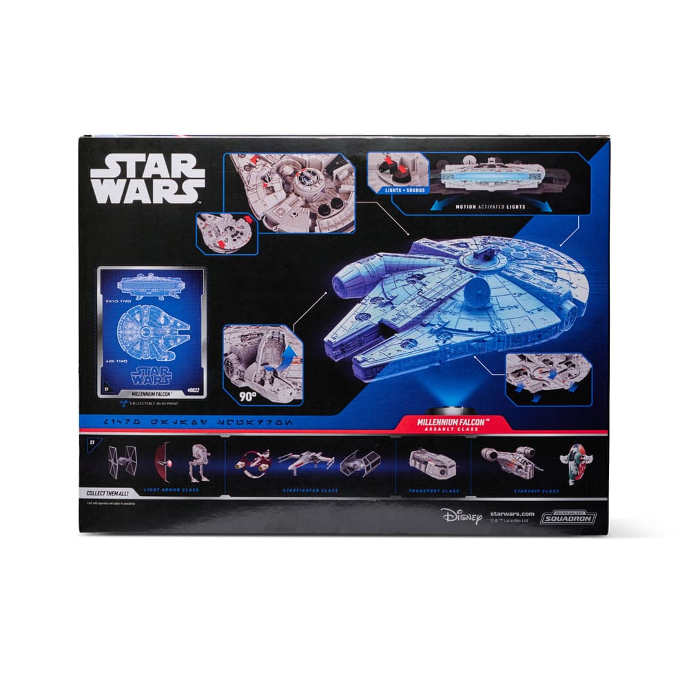 Star Wars Feature Fahrzeug mit Figur Millennium Falcon 23 cm - Smalltinytoystore