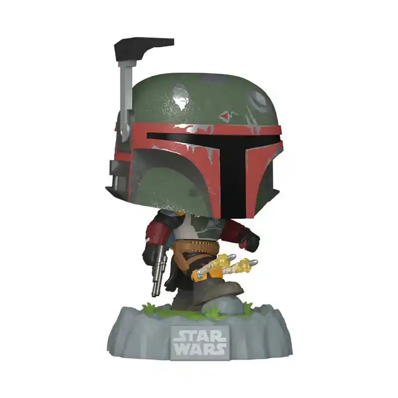 Star Wars: Fett Legacy POP! Vinyl Figur Boba Fett w/Rockets 9 cm - Smalltinytoystore