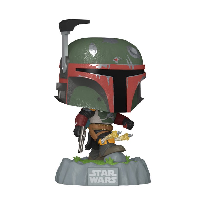 Star Wars: Fett Legacy POP! Vinyl Figur Boba Fett w/Rockets 9 cm - Smalltinytoystore