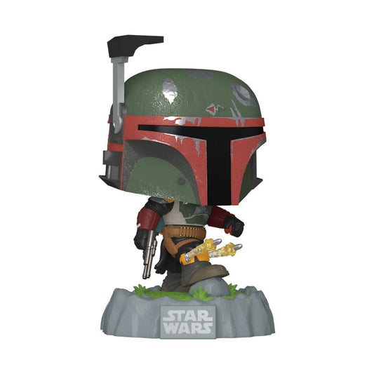Star Wars: Fett Legacy POP! Vinyl Figur Boba Fett w/Rockets 9 cm - Smalltinytoystore
