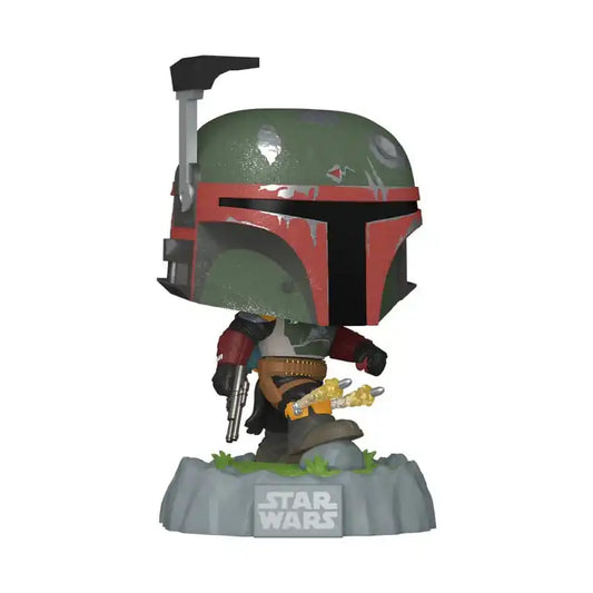 Star Wars: Fett Legacy POP! Vinyl Figur Boba Fett w/Rockets 9 cm - Smalltinytoystore