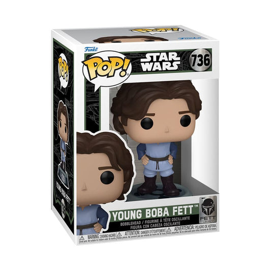 Star Wars: Fett Legacy POP! Vinyl Figur Boba Fett(Young) 9 cm - Smalltinytoystore