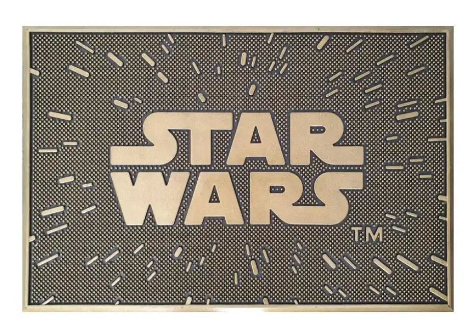 Star Wars Fußmatte Logo 40 x 60 cm - Smalltinytoystore