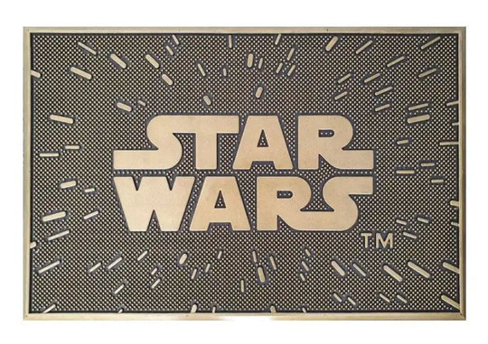 Star Wars Fußmatte Logo 40 x 60 cm - Smalltinytoystore