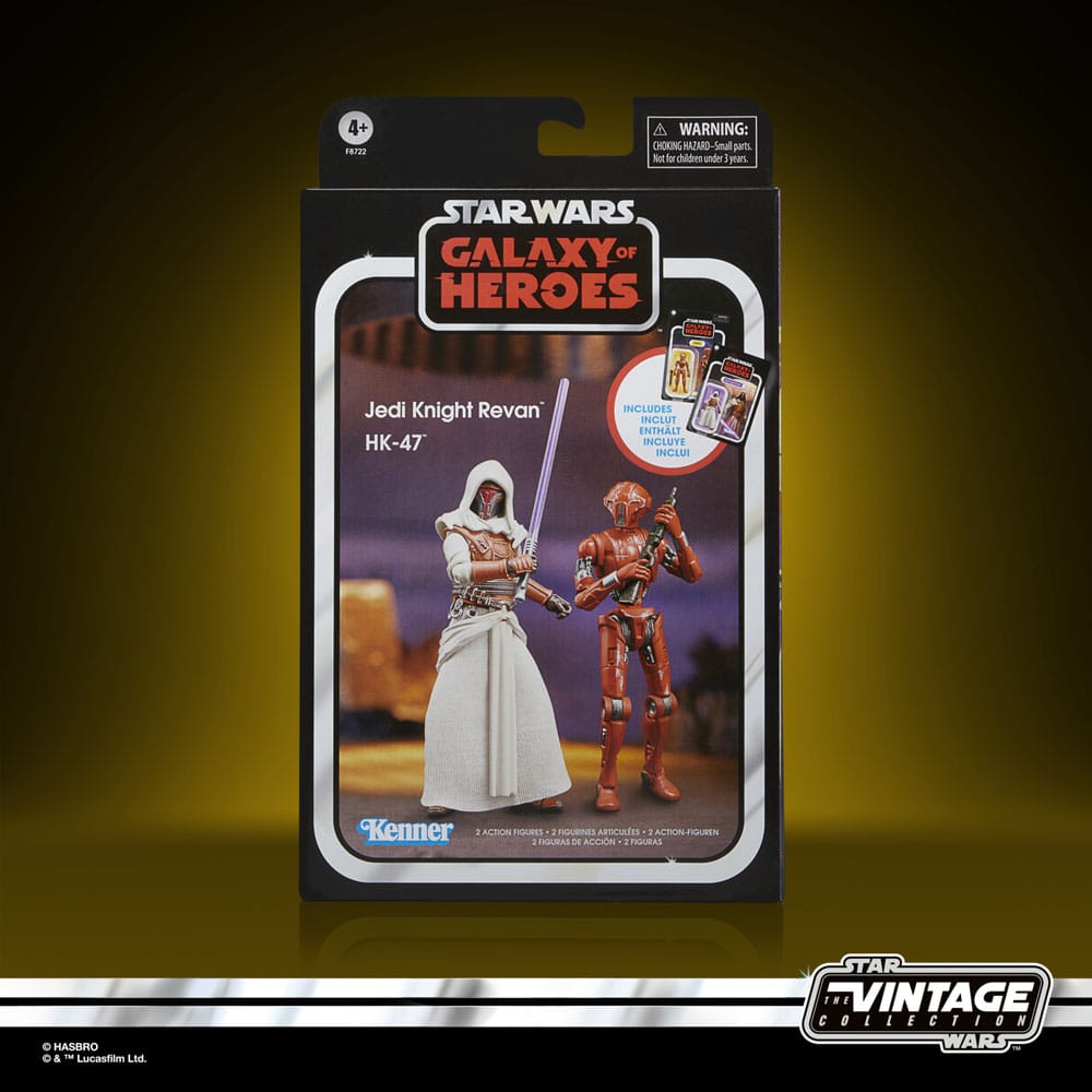 Star Wars: Galaxy of Heroes Vintage Collection Actionfiguren 2er-Pack Jedi Knight Revan & HK-47 10 cm - Smalltinytoystore