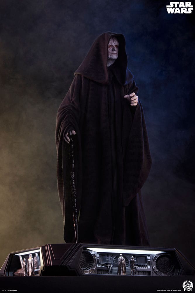 Star Wars Hyperreal Statue 1/3 Emperor Palpatine 64 cm - Smalltinytoystore